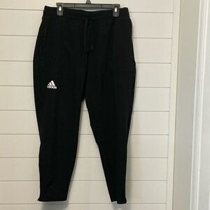 Adidas Black Joggers with Logo